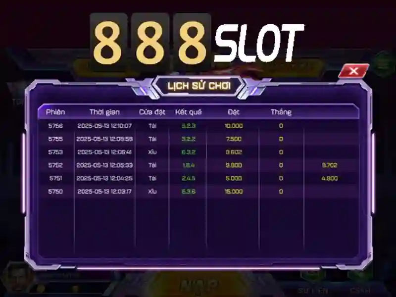Trò chơi và trải nghiệm tại 888slot